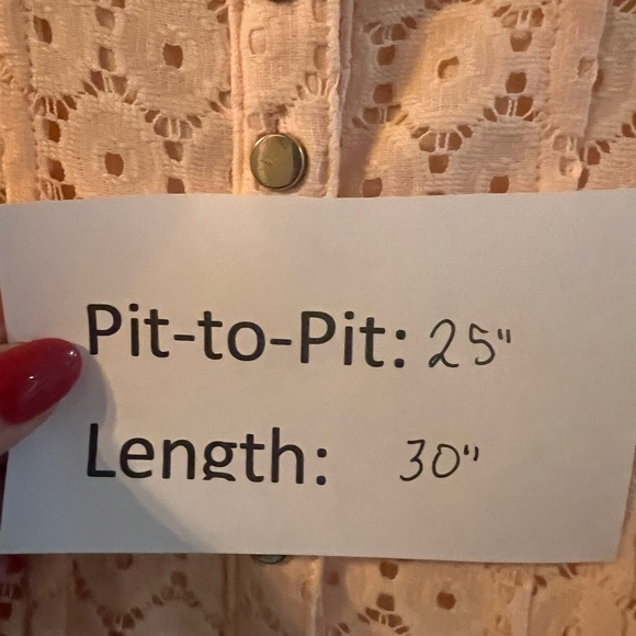 New Directions Pale Pink Tank Top - Picture 5 of 8